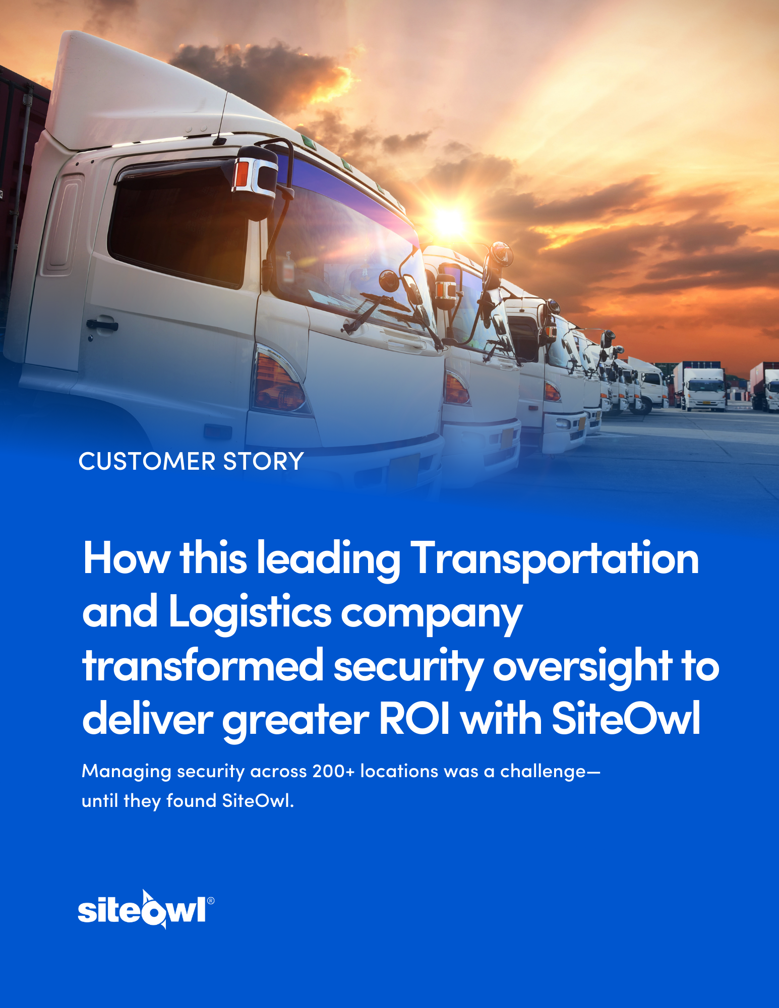 Leading Transportation and Logistics Company Case Study