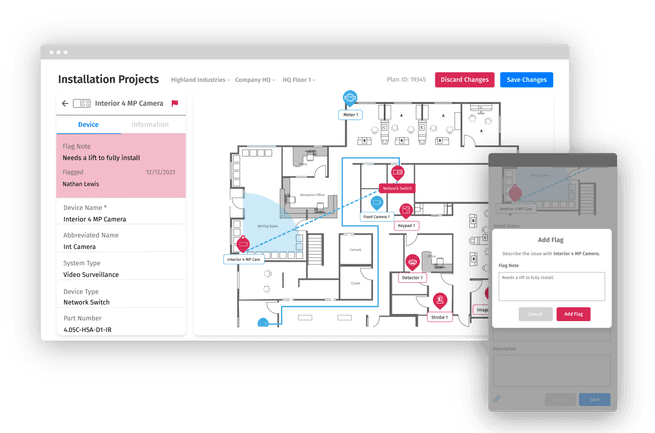 Field apps for install and service