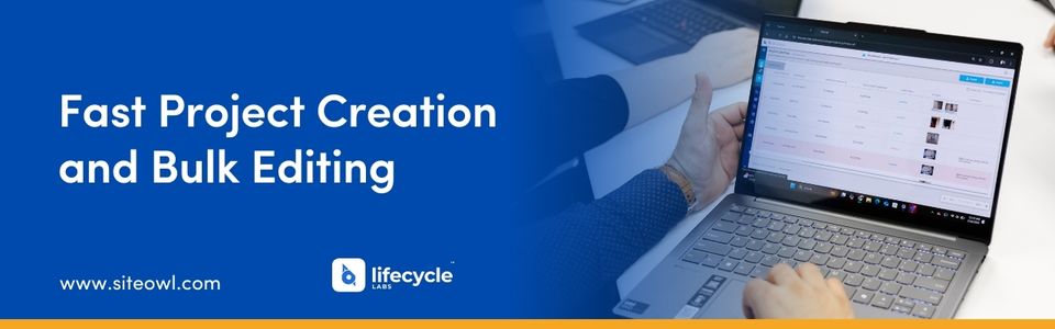 Fast Project Creation and Bulk Editing