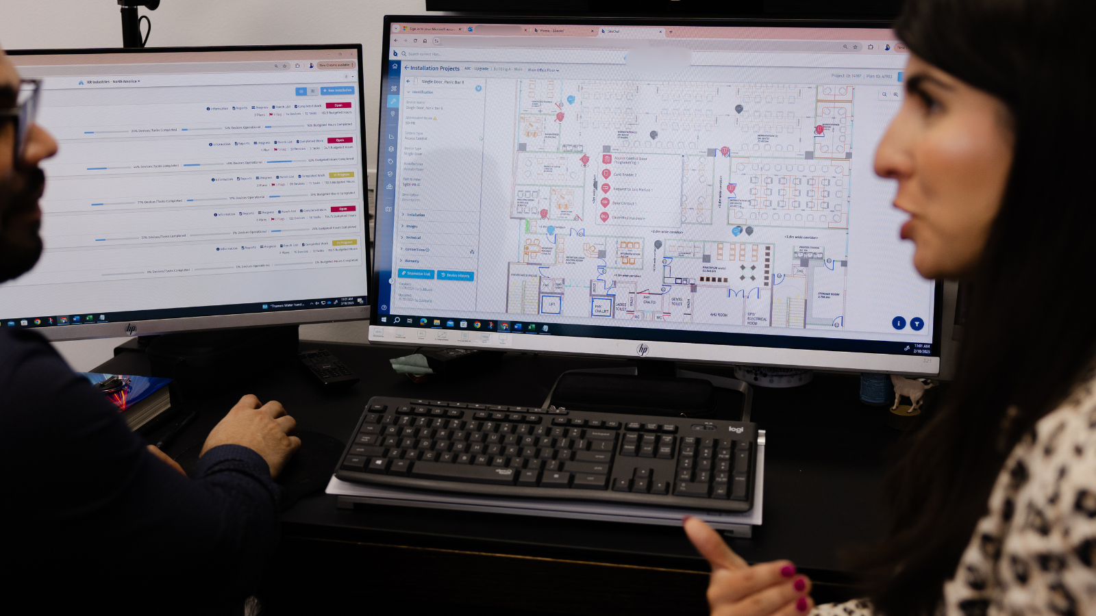 Managing physical security vendors across multiple sites